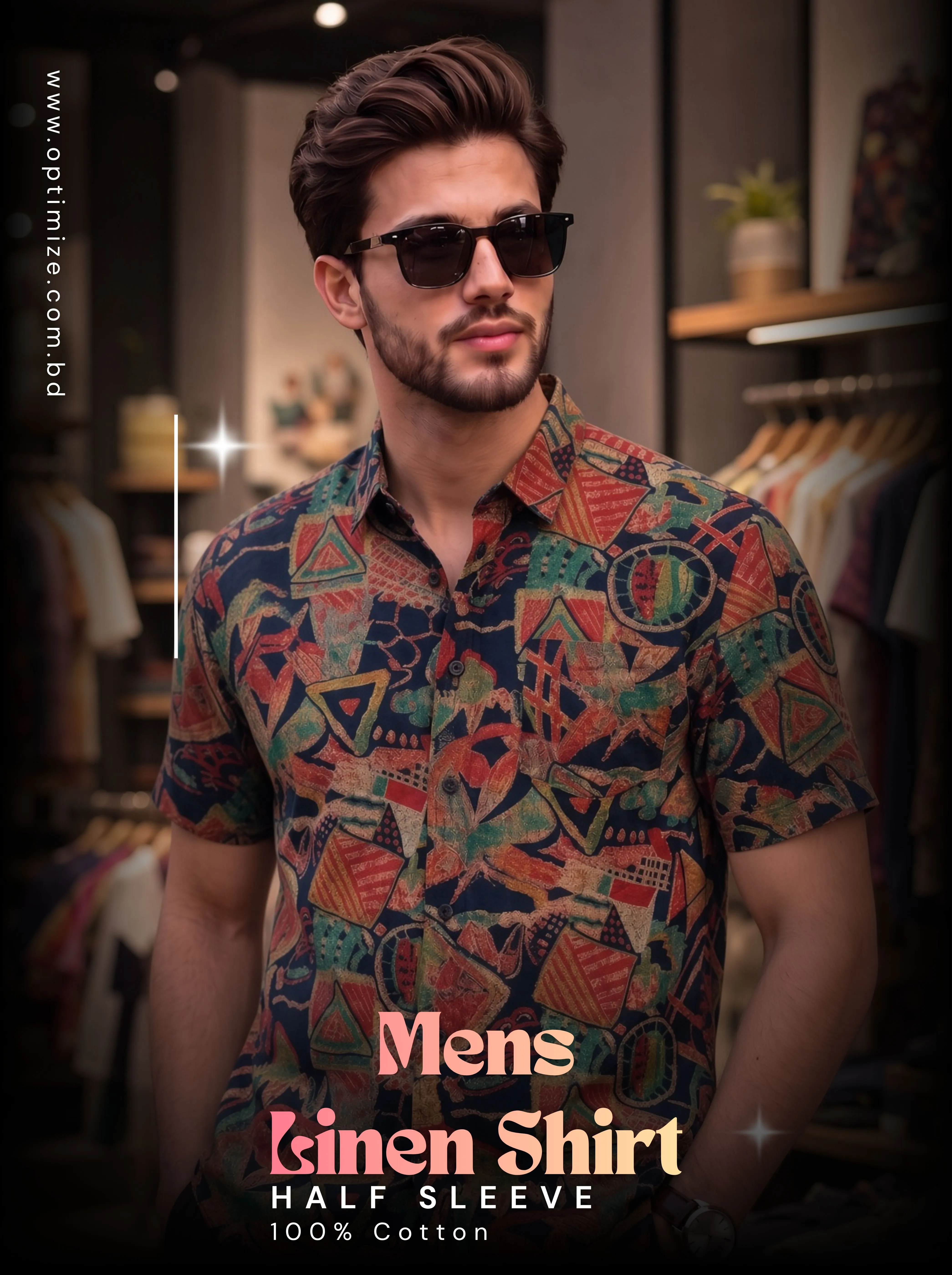 MENS'S LINEN SHIRT