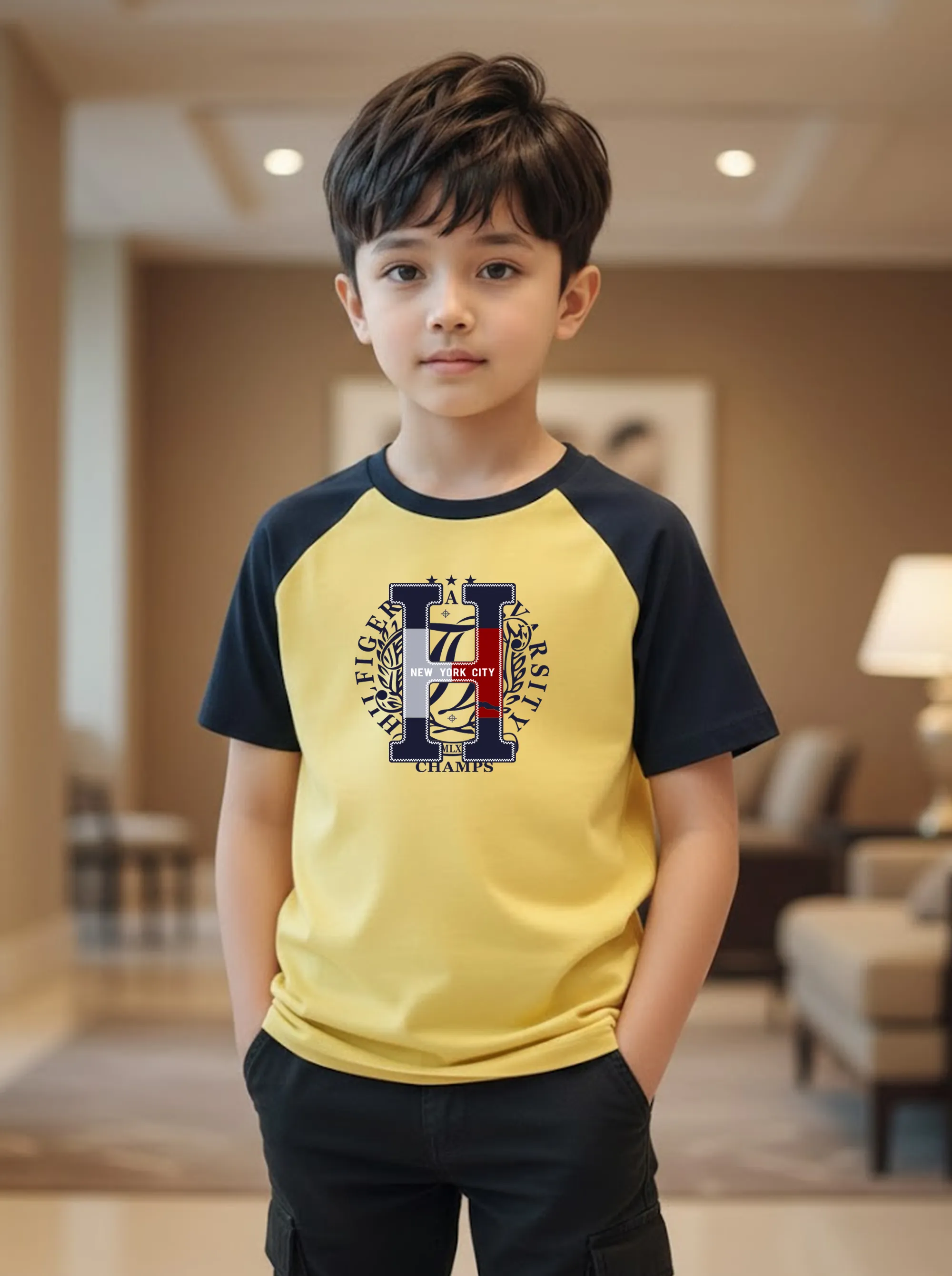BOYS HALF SLEEVE T-SHIRT