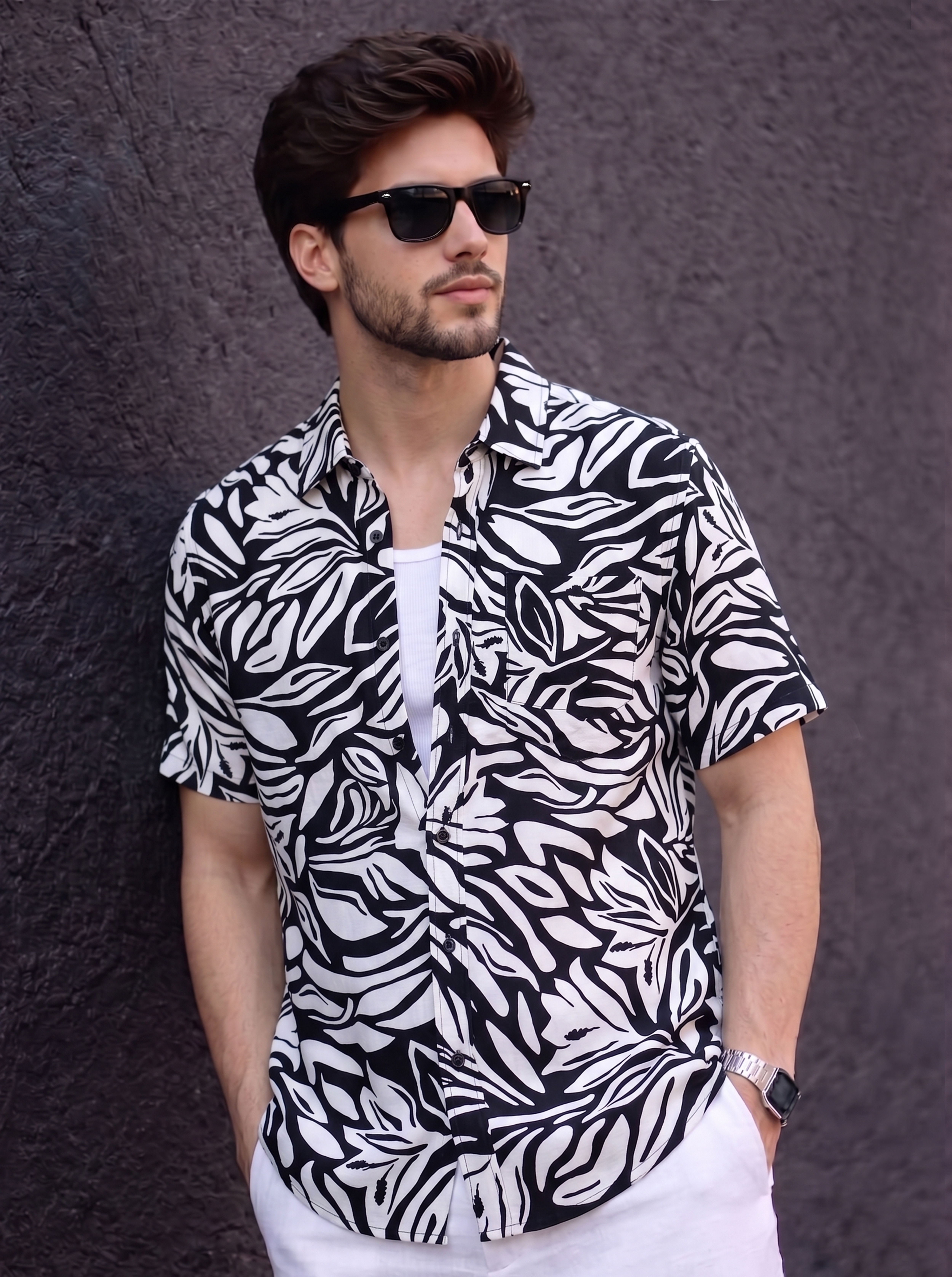 MENS'S LINEN SHIRT
