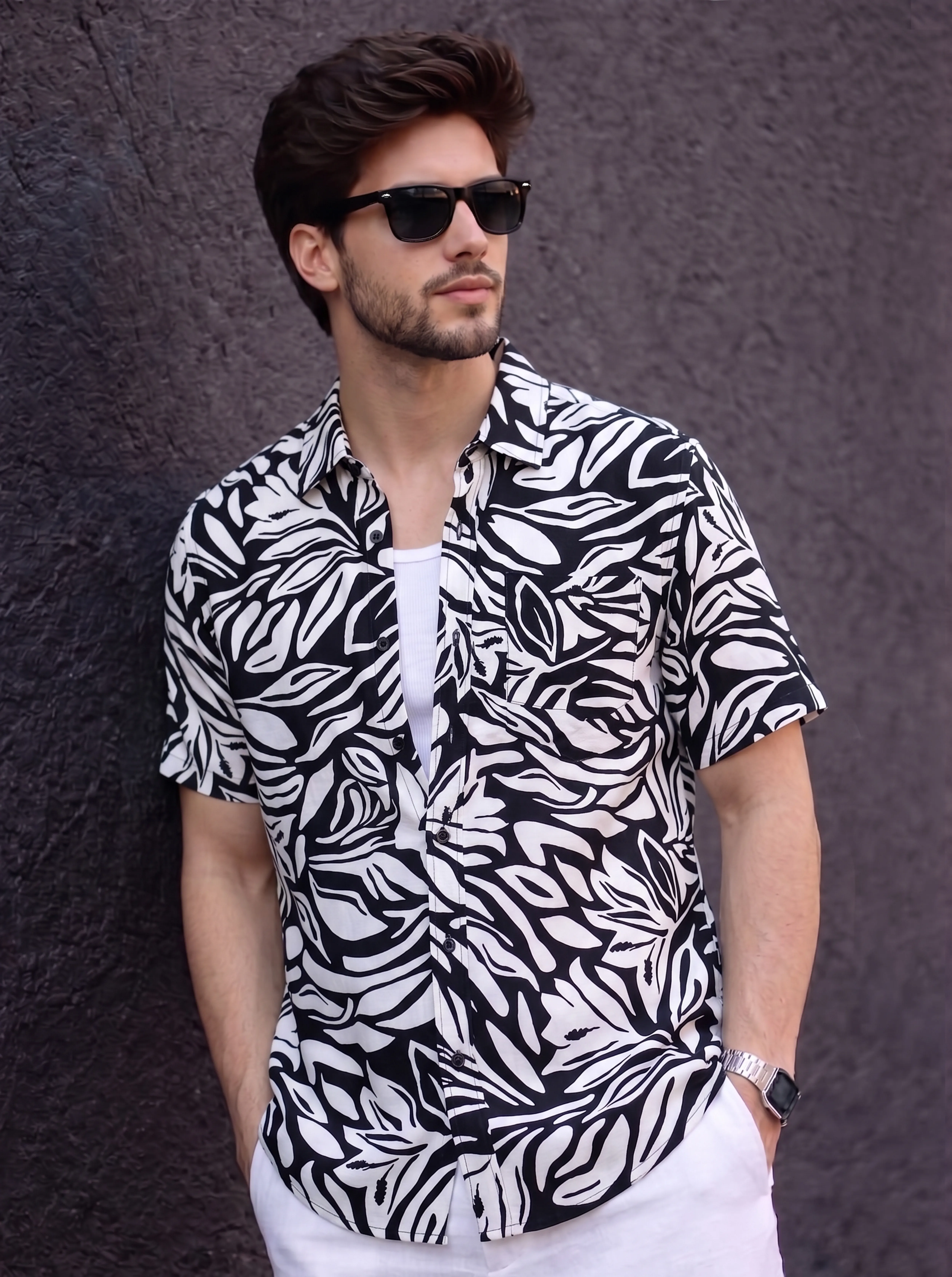 MENS'S LINEN SHIRT