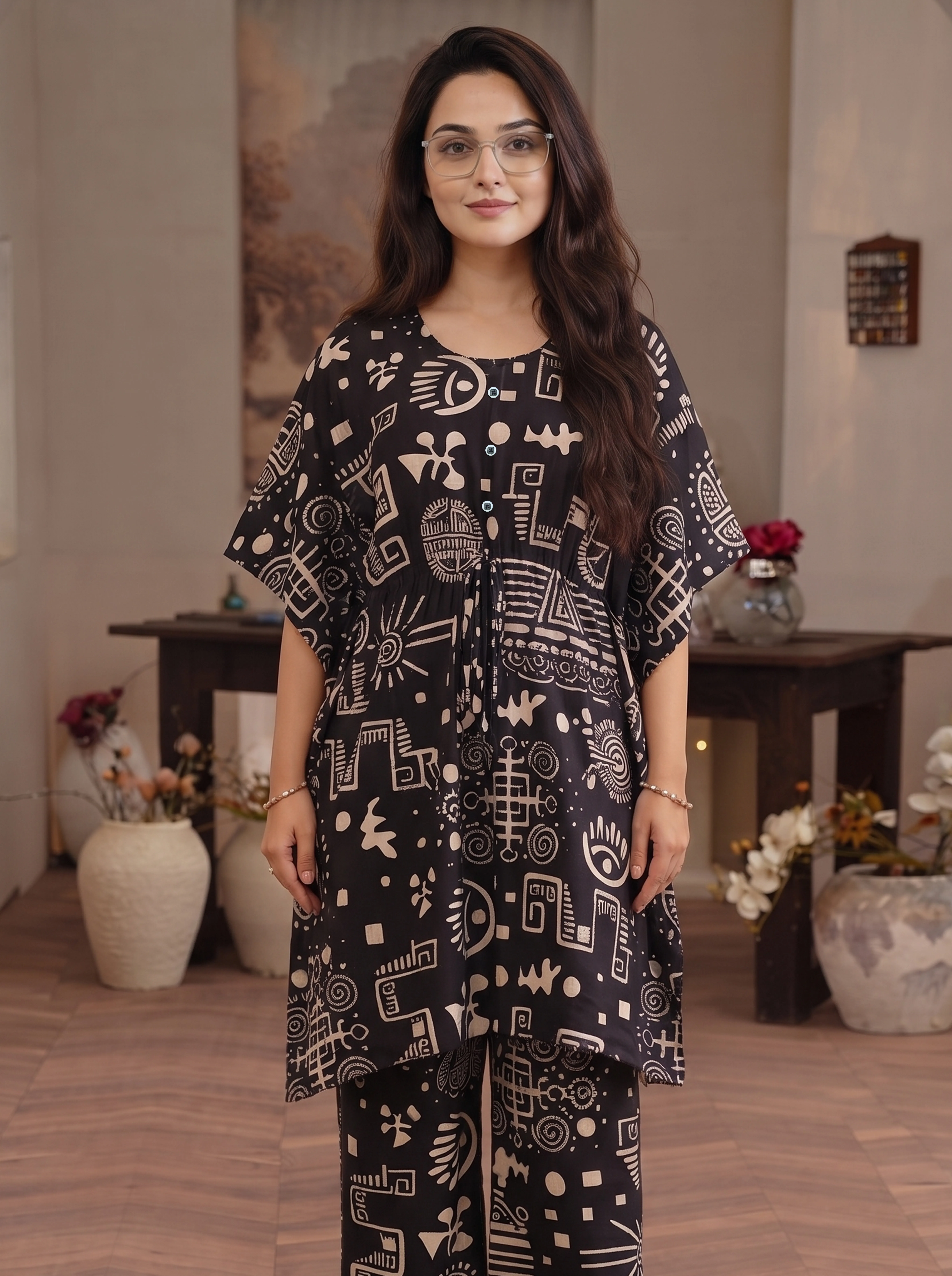 LADIES KAFTAN SET