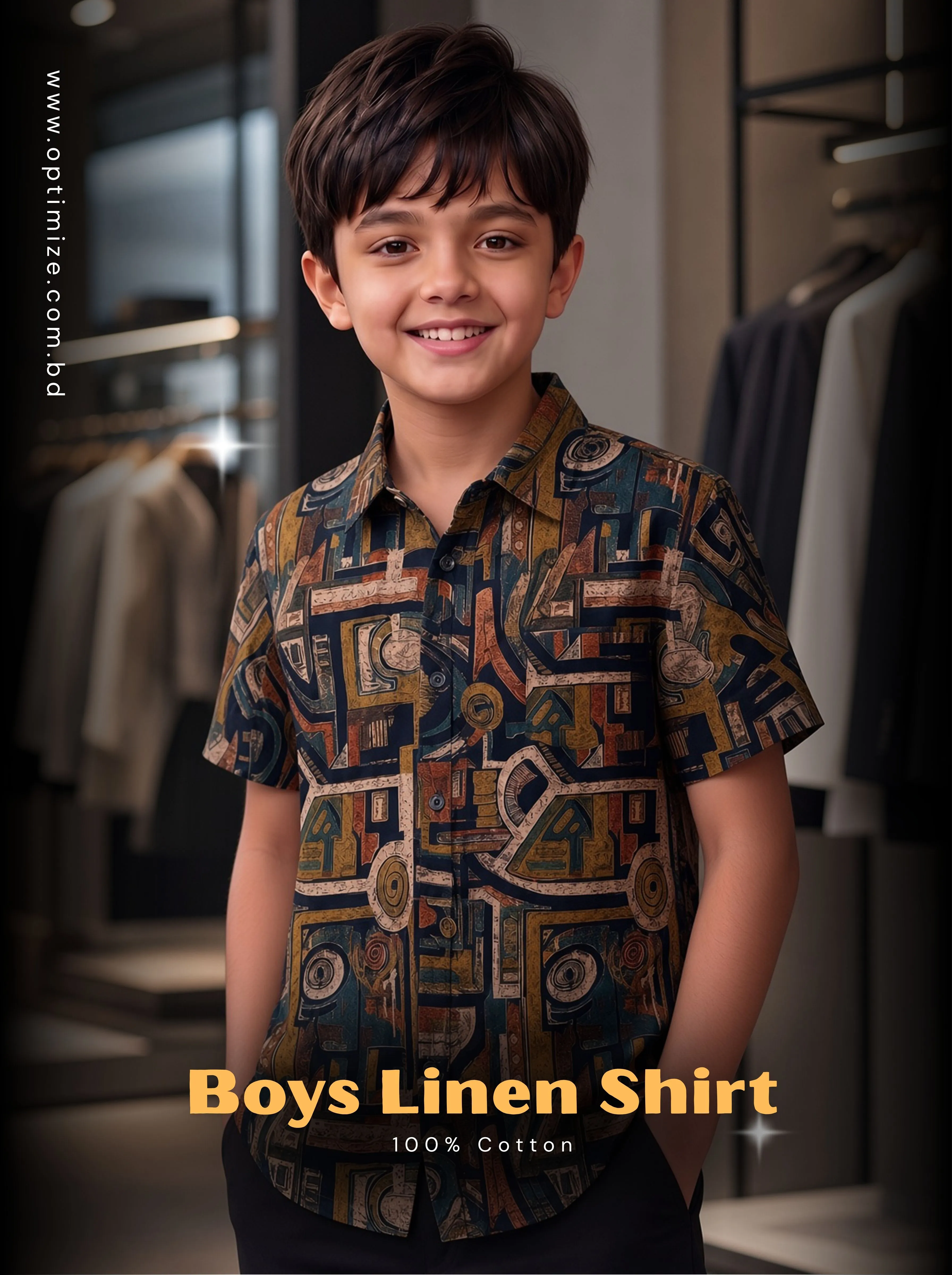 Boys Shirt Half